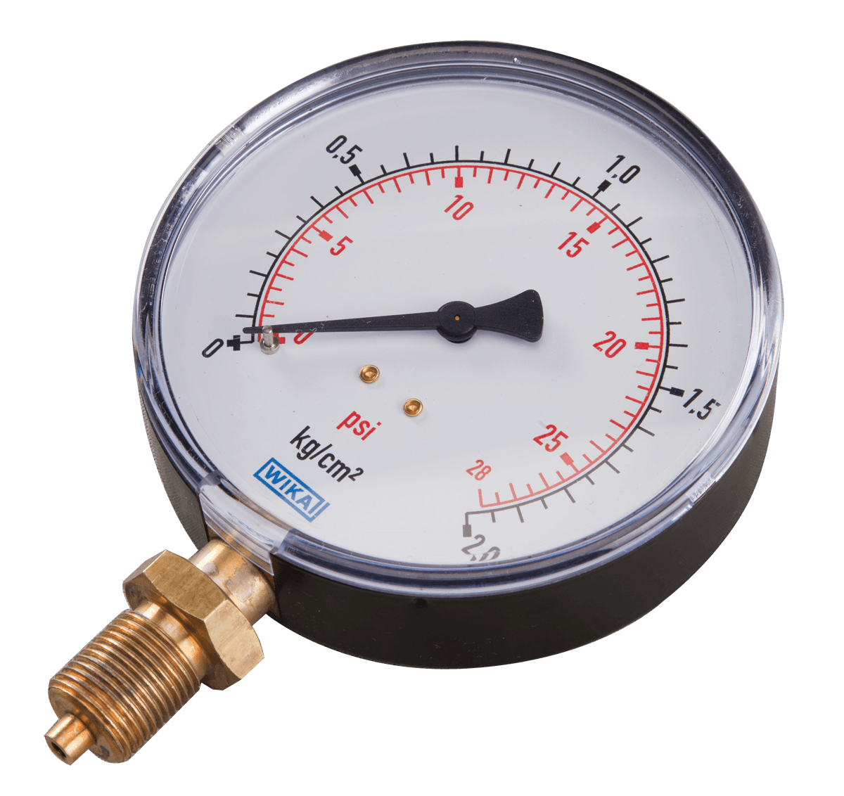 Pressure Gauge With Isolation Valve and Syphon